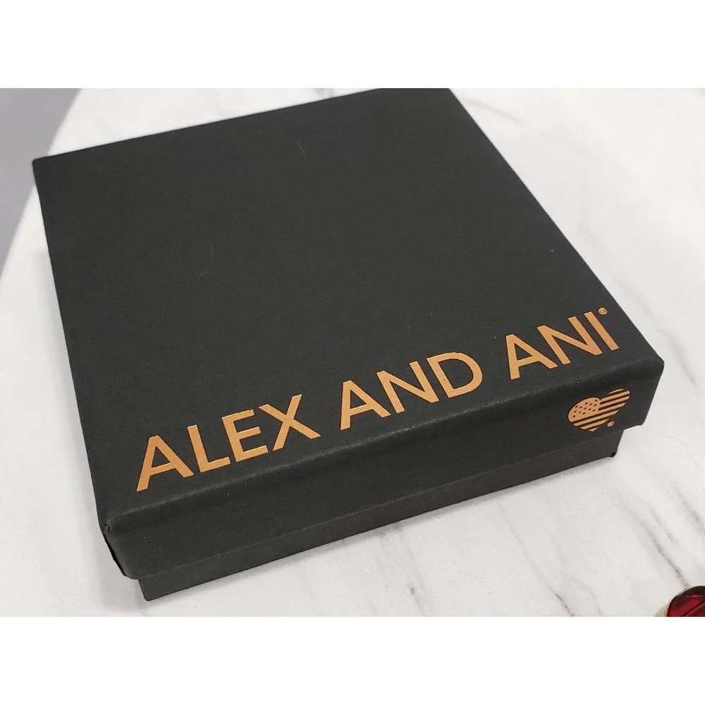 NEW Alex and Ani Warrior Crimson Wrap Beaded Bracelet